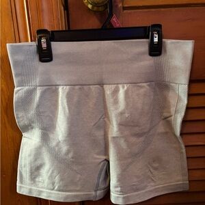 SHEIN Light Blue Women's Bike Shorts